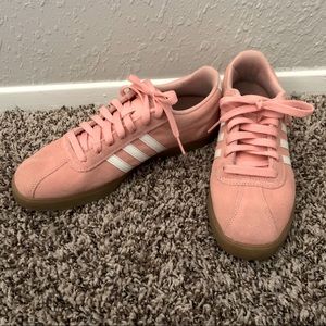 Pink Suede Gum Sole Adidas